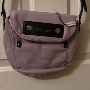Marc Jacobs Purple and Black Crossbody Bag